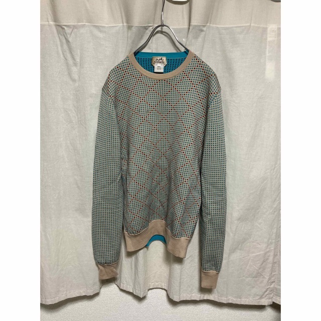 (特別価格)Hermes reversible design knit