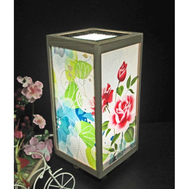『野ばらの花咲く丘』華燭の宿り木　LED・厚上質紙張貼・軽量／GK-093