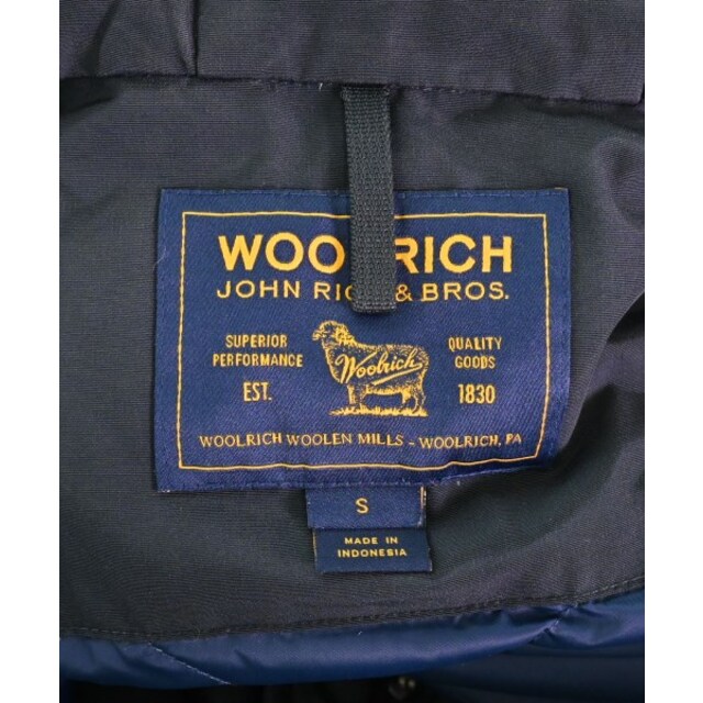 WOOLRICH(ウールリッチ)のWOOLRICH ウールリッチ ダウンコート S 紺 【古着】【中古】 レディースのジャケット/アウター(ダウンコート)の商品写真