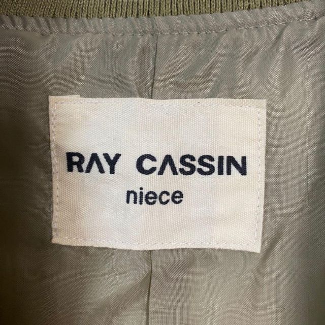 RayCassin(レイカズン)のRAY CASSIN ブルゾン　MA1 メンズ　レディース　[ L ] レディースのジャケット/アウター(ブルゾン)の商品写真
