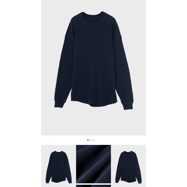 新品PIECE OF HUMAN ワッフルロングTシャツ 国内初の直営店 aaopo.kg