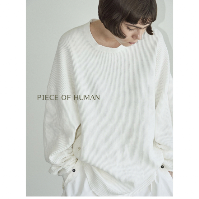 現品限り一斉値下げ！ PIECE OF ロングTシャツの通販 HUMAN - ワッフル