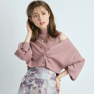 Apuweiser-riche - 新品!完売 アプワイザーリッシェ 7分袖配色ニット