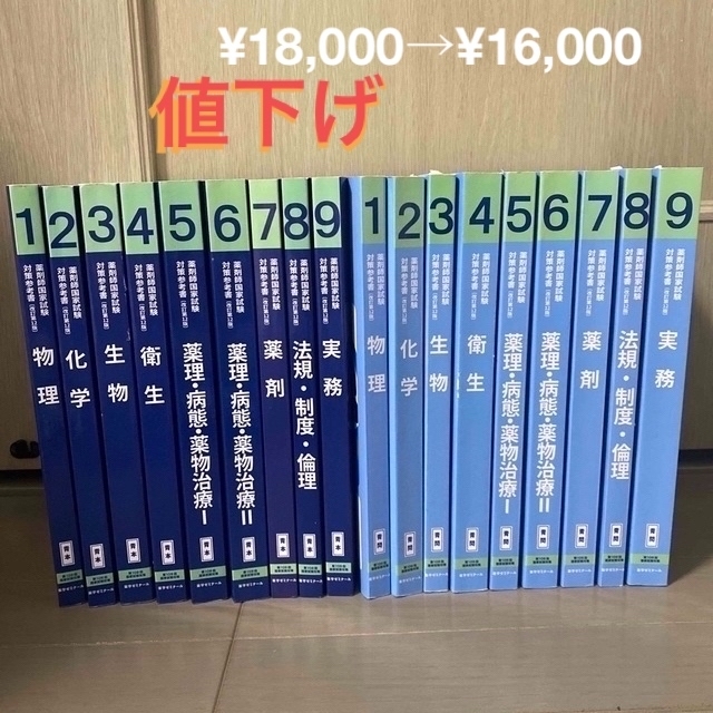 本薬剤師国家試験対策参考書　青本・青問（改訂第12版）（2023年度版）