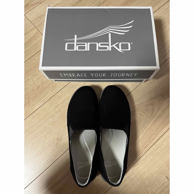 《未使用》ダンスコ dansko スリッポン  BK靴/シューズ