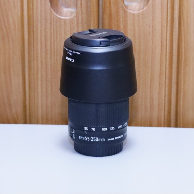 美品　キヤノン EFレンズ EF-S55-250mm F4-5.6 IS STM