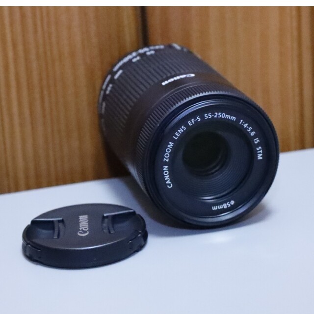 キヤノンCanon  EF-S55-250mm F4-5.6 IS STM 美品