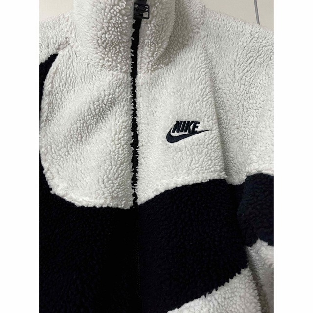 Sサイズ NIKE ナイキ ビッグスウォッシュリバーシブルボアジャケット ...