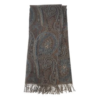 エトロ(ETRO)のエトロ ETRO ひざ掛け ウール100% ペイズリー柄 レディース(その他)