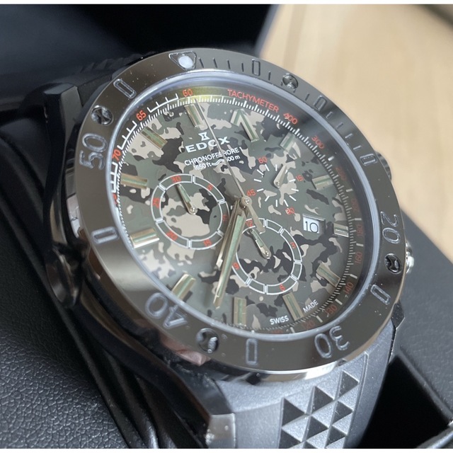 注目ショップ・ブランドのギフト EDOX - 中古 EDOXクロノオフショア1