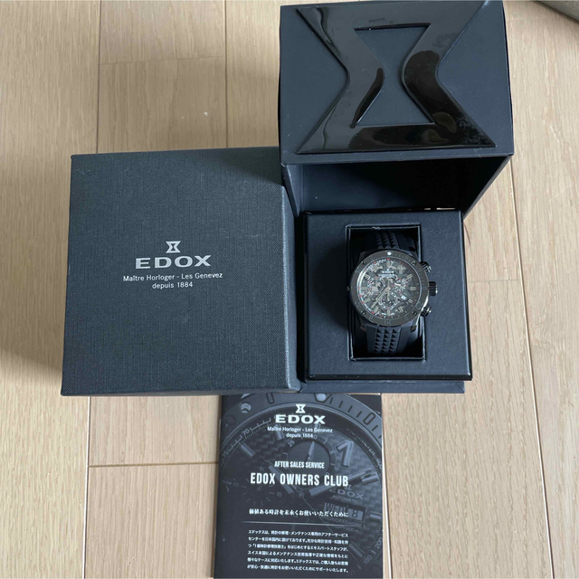 EDOX(エドックス)のEDOXクロノオフショア1クロノグラフ　10221-37N1-VM1-S 中古 メンズの時計(腕時計(アナログ))の商品写真