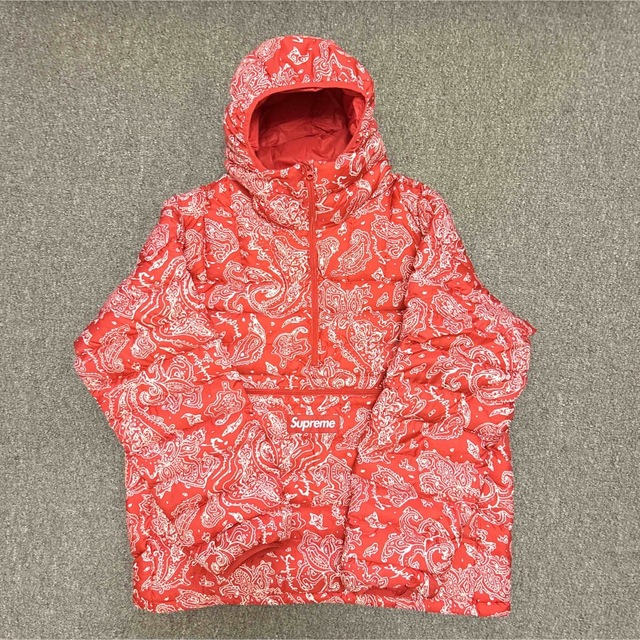 supreme Micro Down Half Zip Hooded