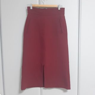 人気商品!! 【スローブイエナ】Aライン ロングスカート(M)レッド