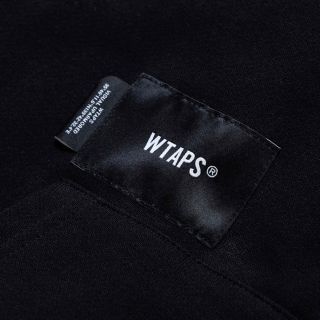 WTAPS CRST HOODY COTTON BLK L