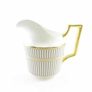 ウェッジウッド(WEDGWOOD)の美品 WEDGWOOD ウェッジウッド ANTHEMION GREY アンセミオン グレイ クリーマー 1点 クリーム ミルク 英国 希少 レア SY5364B2 (その他)