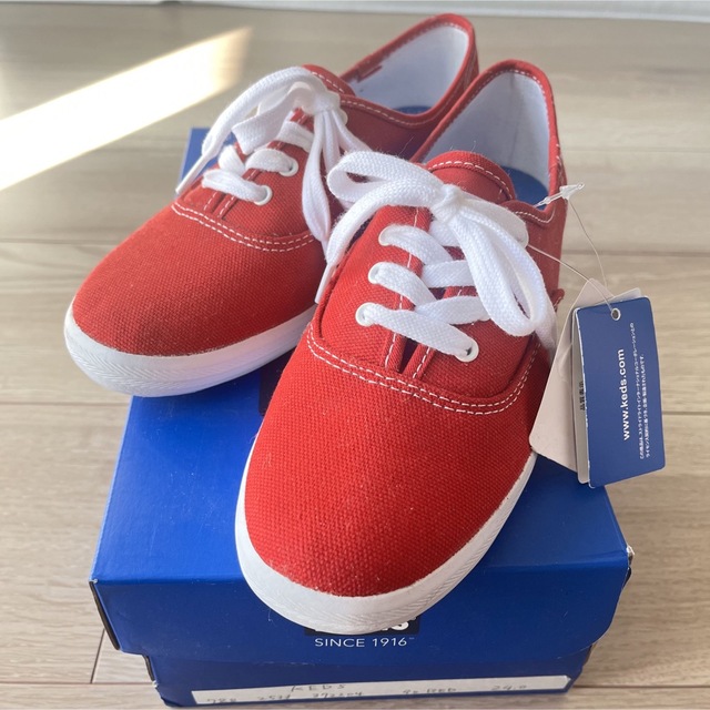 Keds(ケッズ)のkeds 赤　23.5 レディースの靴/シューズ(スニーカー)の商品写真