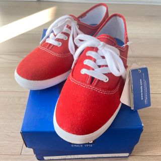 ケッズ(Keds)のkeds 赤　23.5(スニーカー)