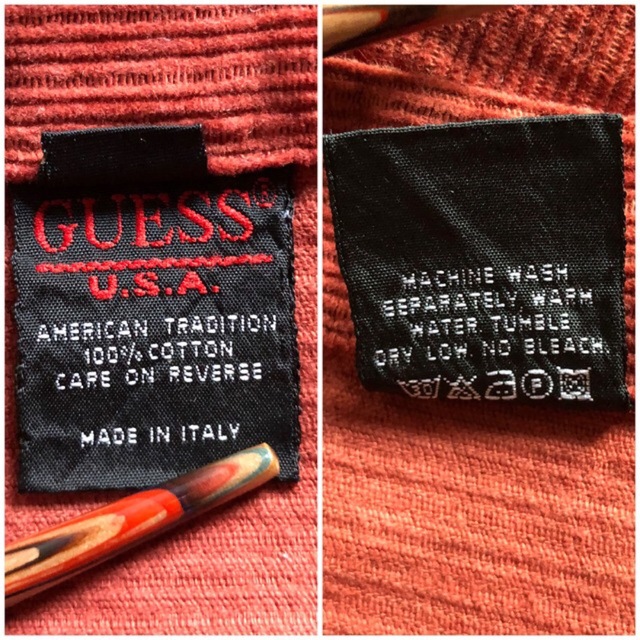 GUESS(ゲス)のGUESS コーデュロイシャツ 古着 メンズのトップス(シャツ)の商品写真