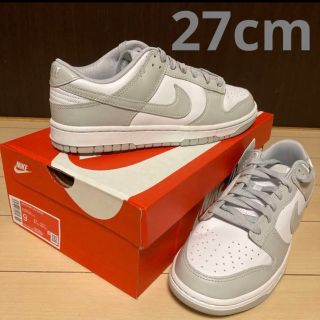 ナイキ(NIKE)のNike Dunk Low Grey Fog 27cm(スニーカー)