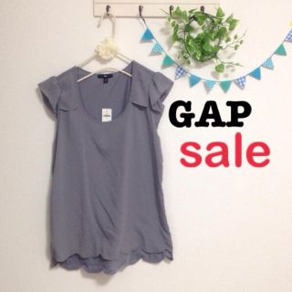 ギャップ(GAP)の★値下げ★GAP フリルトップス(シャツ/ブラウス(半袖/袖なし))