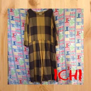 ICHI ロングワンピ*値下げ交渉可能(ロングワンピース/マキシワンピース)