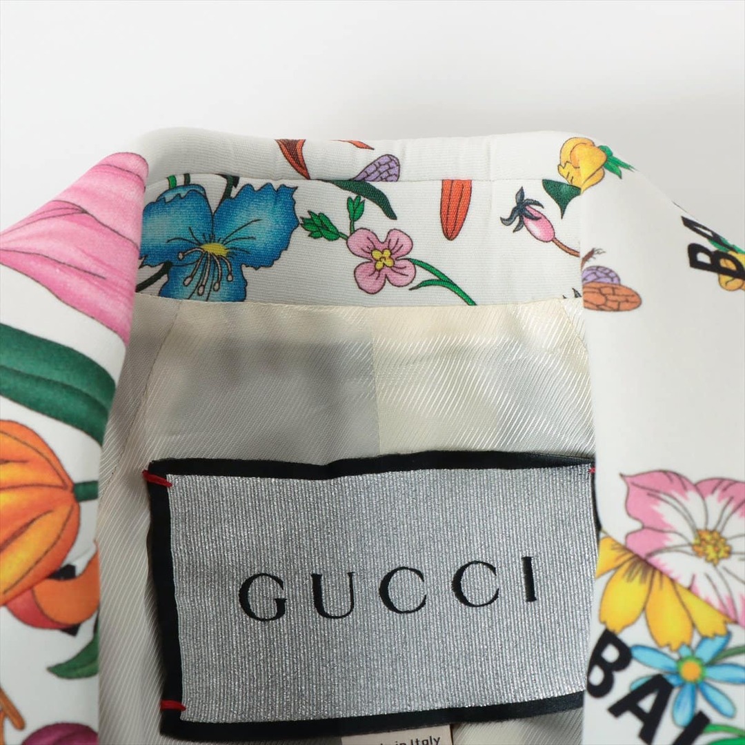 Gucci(グッチ)のグッチ×バレンシアガ  ウール×シルク 38 マルチカラー レディース そ レディースのジャケット/アウター(その他)の商品写真