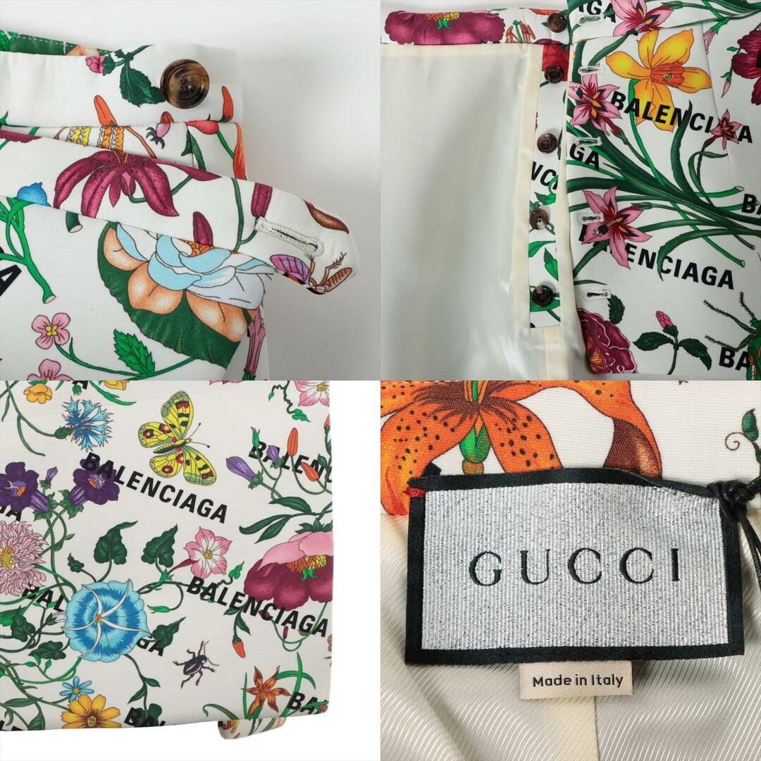 Gucci(グッチ)のグッチ×バレンシアガ  ウール×シルク 38 マルチカラー レディース そ レディースのジャケット/アウター(その他)の商品写真