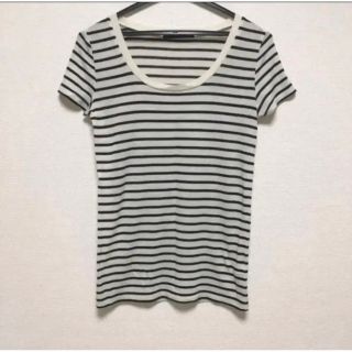 マウジー(moussy)のmoussy ボーダー 半袖　Tシャツ 美品(Tシャツ(半袖/袖なし))