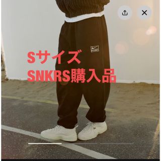 ステューシー(STUSSY)のStussy Nike スウェットパンツ　黒(その他)