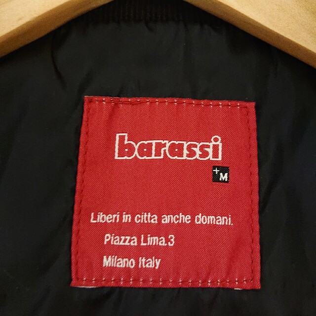 Barassi(バラシ)の【barassi】バラシ ポリウレタンコーティング ブルゾン ジャケット メンズのジャケット/アウター(ブルゾン)の商品写真