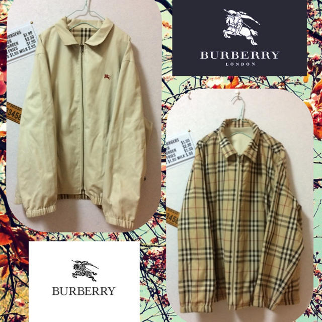 BURBERRY(バーバリー)の【Burberry】 ビッグシルエット リバーシブルジャケット メンズのジャケット/アウター(ブルゾン)の商品写真