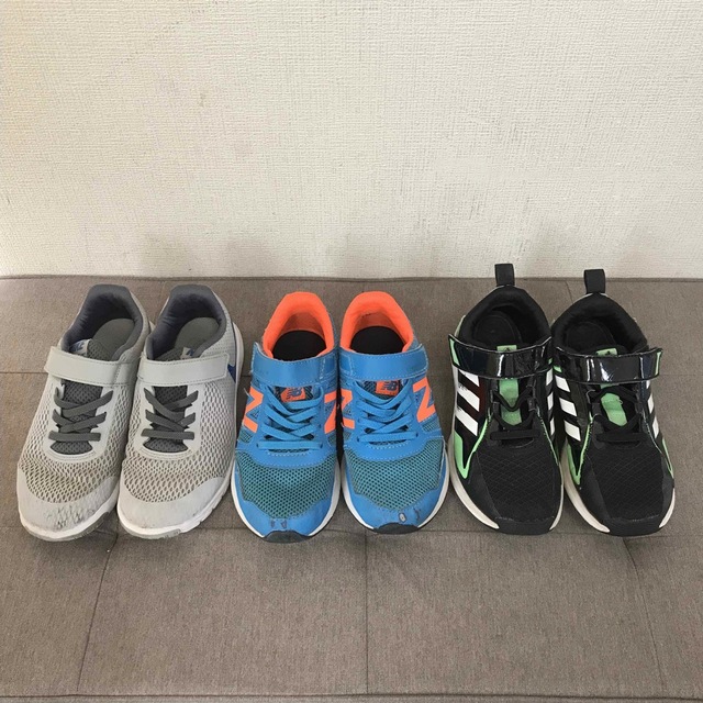 New Balance - 19cm・20cm スニーカー 3足セットの通販 by ady's shop ...