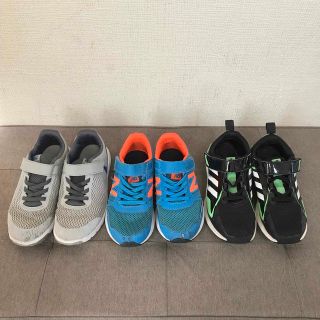 ニューバランス(New Balance)の19cm･20cm スニーカー 3足セット(スニーカー)