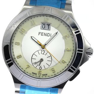 フェンディ(FENDI)の☆未使用品 ★箱・保証書付き【FENDI】フェンディ ハイスピード ビッグデイト クォーツ メンズ_739434【ev20】(腕時計(アナログ))