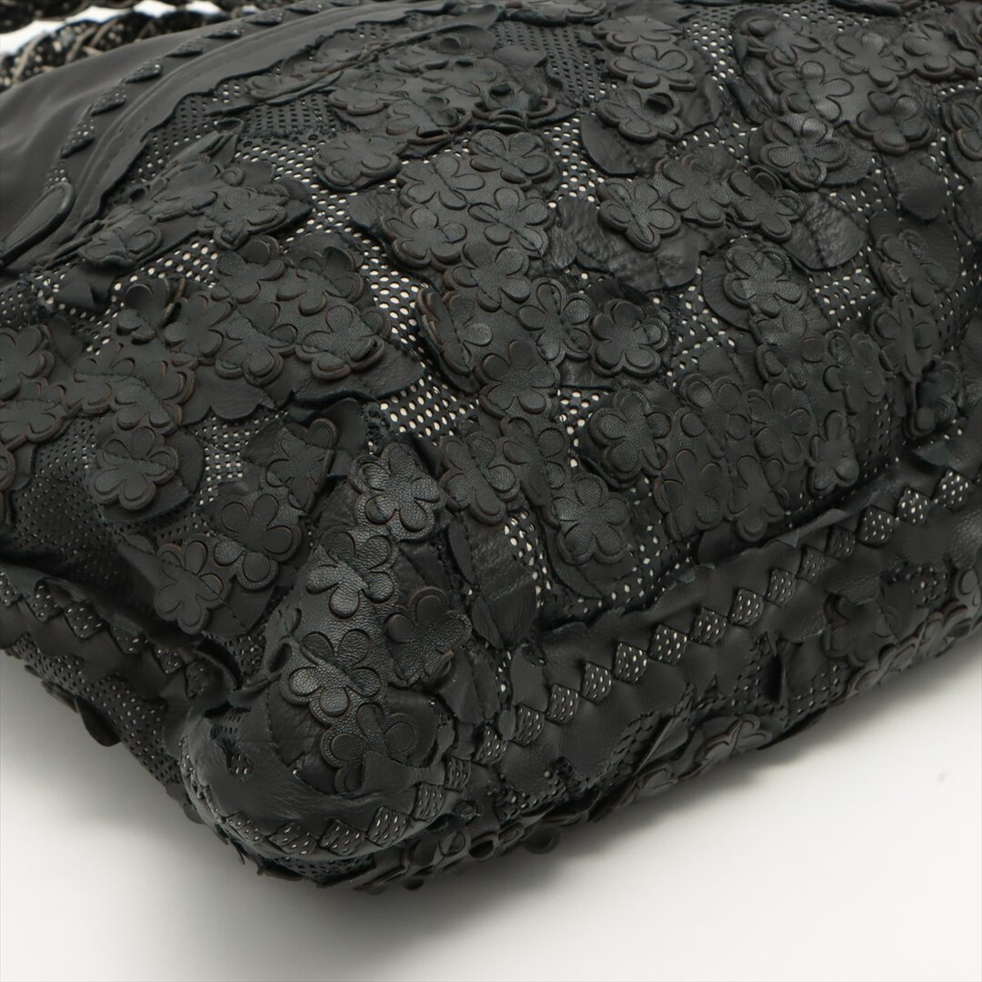 Bottega Veneta(ボッテガヴェネタ)のボッテガヴェネタ  レザー  ブラック レディース ハンドバッグ レディースのバッグ(ハンドバッグ)の商品写真
