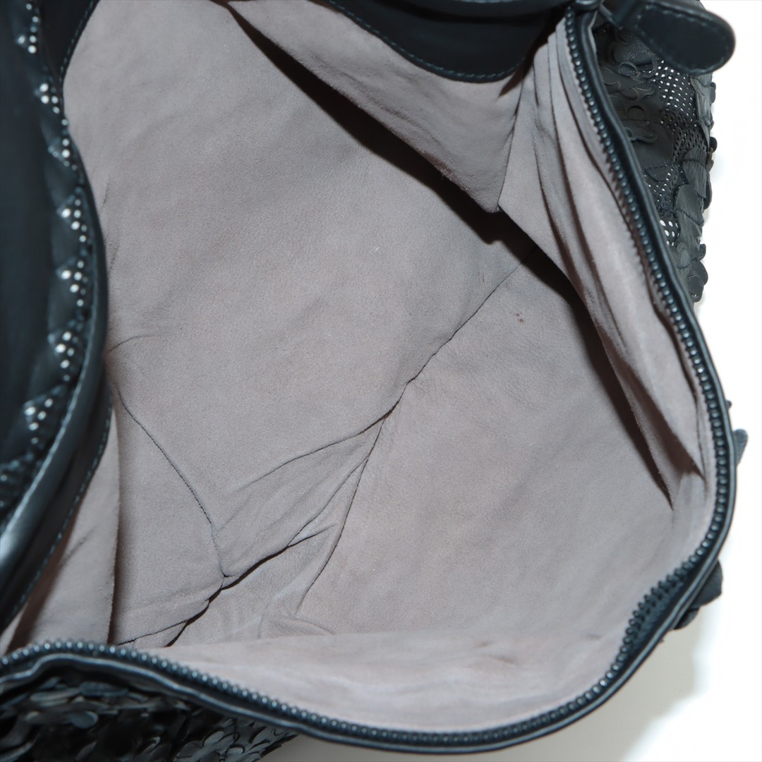 Bottega Veneta(ボッテガヴェネタ)のボッテガヴェネタ  レザー  ブラック レディース ハンドバッグ レディースのバッグ(ハンドバッグ)の商品写真