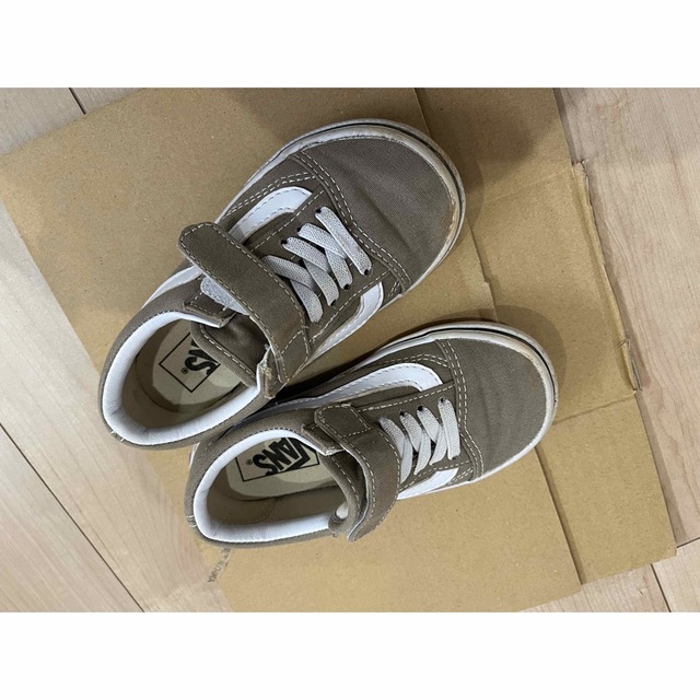 vans キッズスニーカー キッズ/ベビー/マタニティのキッズ靴/シューズ(15cm~)(スニーカー)の商品写真