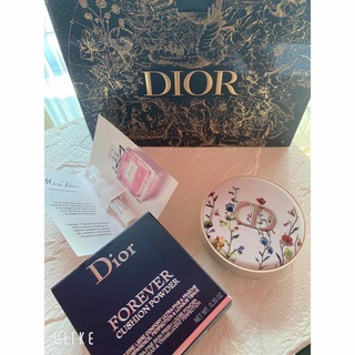 Christian Dior - ディオールスキンフォーエヴァークッションパウダー　ミレフィオリ　フラワー