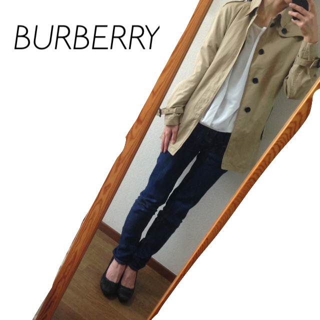 BURBERRY(バーバリー)のmi様専用＊着画あり＊ BURBERRY ＊ スプリング コート ジャケット レディースのジャケット/アウター(スプリングコート)の商品写真