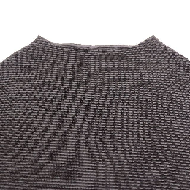 SPECCHIO(スペッチオ)のSPECCHIO　変形半袖ブラウス　レディース　Lサイズ　黒　未使用品 レディースのトップス(シャツ/ブラウス(半袖/袖なし))の商品写真