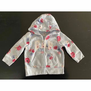 ベビーギャップ(babyGAP)のベビーGAP 70cm パーカー 花柄 キッズ ベビー(その他)