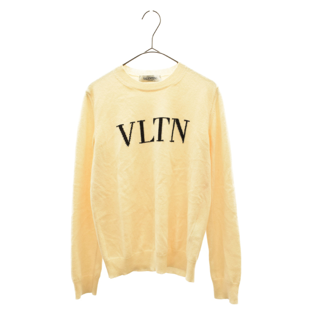 VALENTINO ヴァレンチノ VLTN ロゴ カシミア ニット セーター QB3KC10546T オフホワイト | フリマアプリ ラクマ