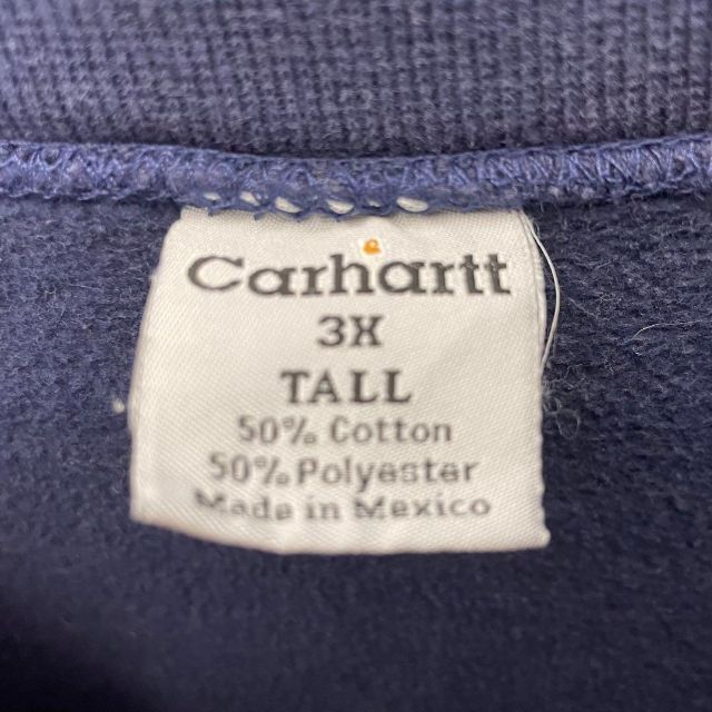 海外最新 【希少‼︎】カーハート メキシコ製 刺繍ロゴ ビックサイズ 太