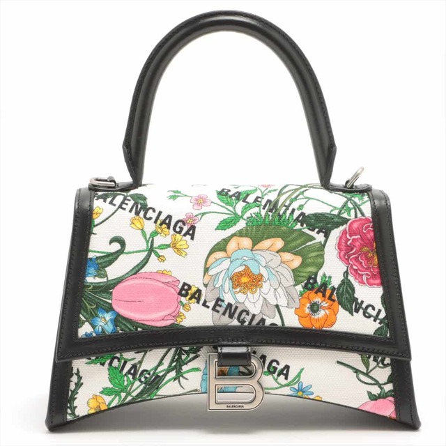 Gucci - グッチ アワーグラス キャンバス×レザー  ブラック レディース ショルダ