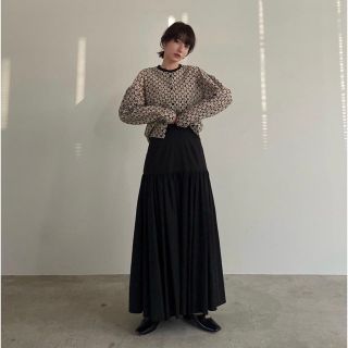 クラネ(CLANE)のCLANE 22SS 🌸GATHER TIERED MAXI SKIRT (ロングスカート)