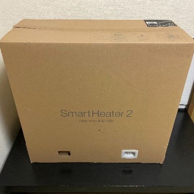 何でも揃う バルミューダ 寝室暖房 SmartHeater2 スマートヒーター２ Wi-Fiモデル ESH-1100UA-SW シルバー×ホワイト 