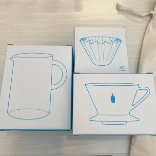 スターバックスコーヒー(Starbucks Coffee)のBlue Bottle Coffee ブルーボトルコーヒー スターターキット(グラス/カップ)