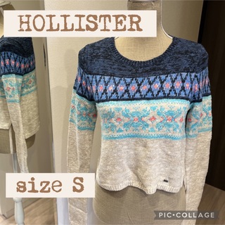 ホリスター(Hollister)のホリスター　レディース　ニットセーター　サイズS(ニット/セーター)