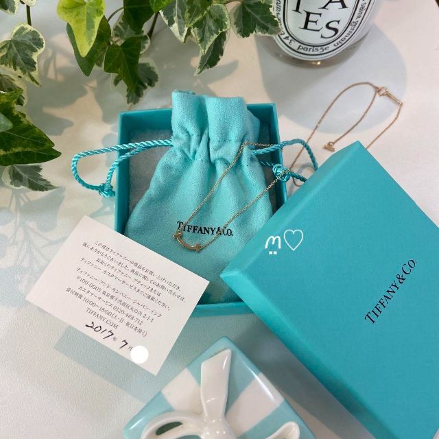 正規販売店】 Tiffany & Co. - ティファニー Tスマイルネックレス