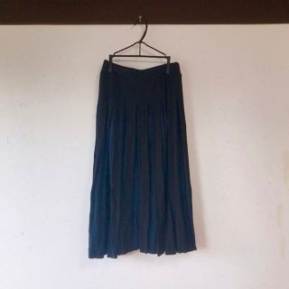 トップショップ(TOPSHOP)のTOPSHOP プリーツニットスカート(ロングスカート)